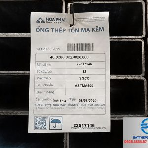 Thép hộp hòa phát